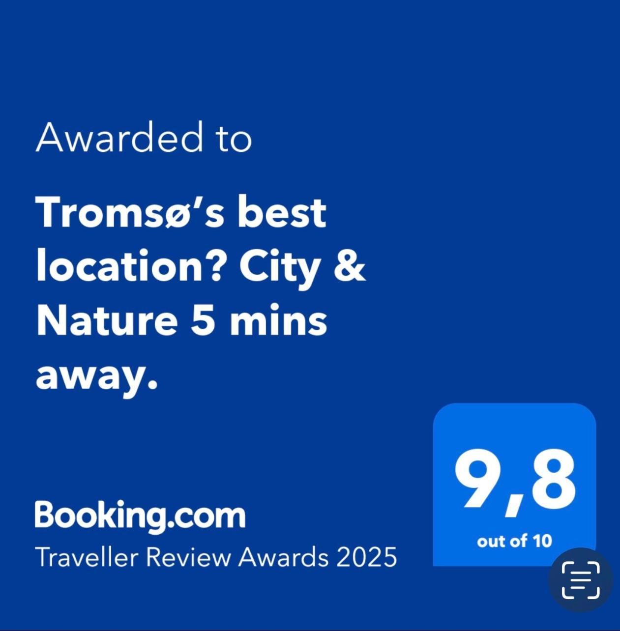 Tromso'S Best Location? City & Nature 5 Mins Away. Exterior photo